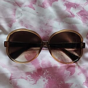 🔴Rienda Gyaru Oversized Bubble Brown Sunglasses